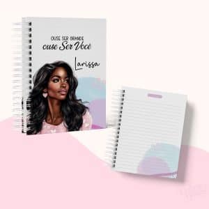 Caderno A5 - Coleção Mulheres - Capa 01