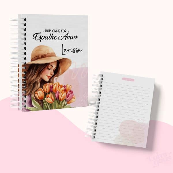 Caderno A5 - Coleção Mulheres - Capa 02 - Imagem 1