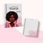Caderno A5 - Coleção Mulheres - Capa 03