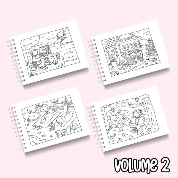 KIT Bag + 3 Livros de colorir Bobbie Goods - PRONTA ENTREGA - Imagem 13
