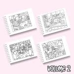 KIT Bag + 3 Livros de colorir Bobbie Goods - PRONTA ENTREGA - Imagem 12