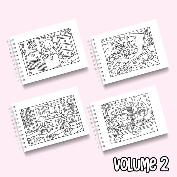 KIT Bag + 3 Livros de colorir Bobbie Goods - PRONTA ENTREGA - Imagem 11