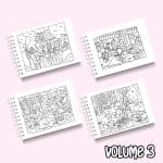 KIT Bag + 3 Livros de colorir Bobbie Goods - PRONTA ENTREGA - Imagem 15