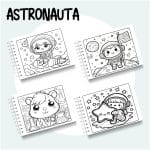 Livro de Colorir Astronauta - Imagem 2
