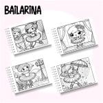 Livro de Colorir Bailarina - Imagem 2