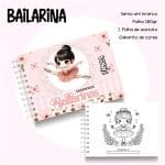 Livro de Colorir Bailarina