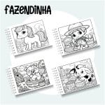 Livro de Colorir Fazendinha - Imagem 2