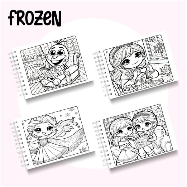 Livro de Colorir Frozen - Imagem 3