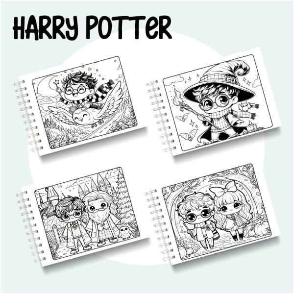 Livro de Colorir Harry Potter - Imagem 3