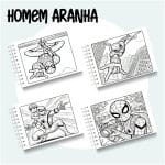 Livro de Colorir Homem Aranha - Imagem 2