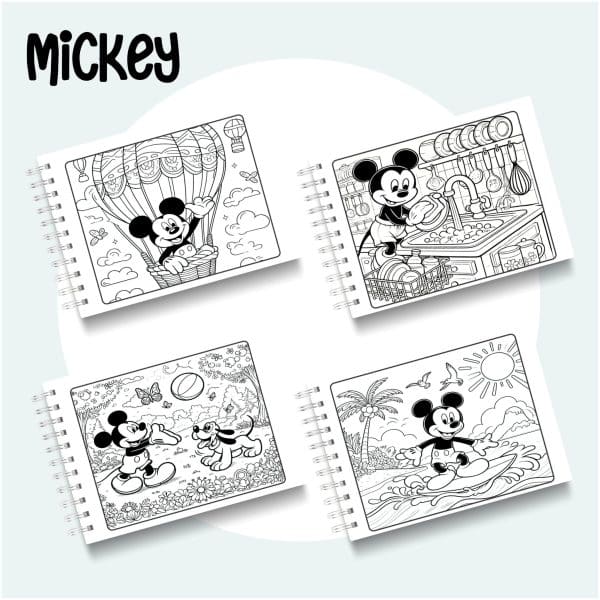 Livro de Colorir Mickey - Imagem 2