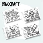 Livro de Colorir Minecraft - Imagem 2