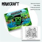 Livro de Colorir Minecraft