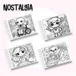 Livro de Colorir Nostalgia - Imagem 5