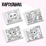 Livro de Colorir Raposinhas - Imagem 2