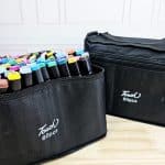 KIT MARCADORES DUAS PONTAS COM ESTOJO 80 CORES - PAGAMENTO SOMENTE VIA PIX