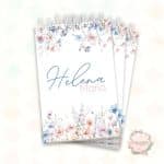 Mini Bloquinho - Floral Minimalista - Coleção 2025