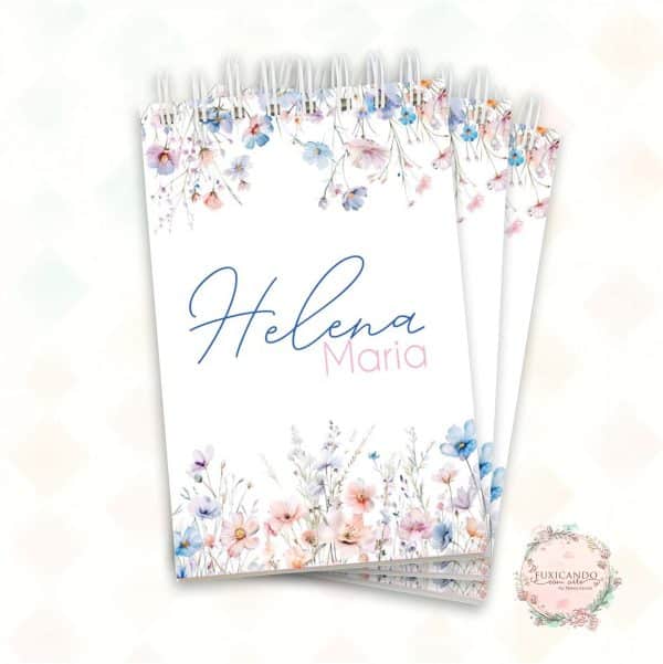 Mini Bloquinho - Floral Minimalista - Coleção 2025 - Imagem 1