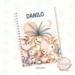 Caderno - Dino Baby Menino - Coleção 2025