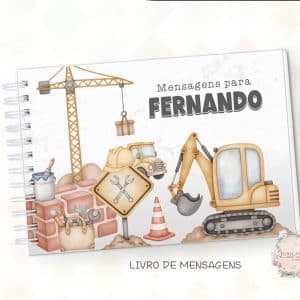 Caderno de Mensagens - Construtor - Coleção 2025