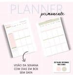 Planner Feminino - Permanente - Visão Semanal BOX
