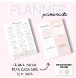 Planner Feminino - Permanente - Visão Semanal BOX - Imagem 3