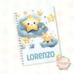 Caderno A5 - Estrelinha Menino - Coleção 2.5