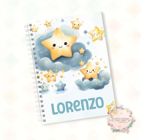 Caderno - Estrelinha Menino - Coleção 2025 - Imagem 1