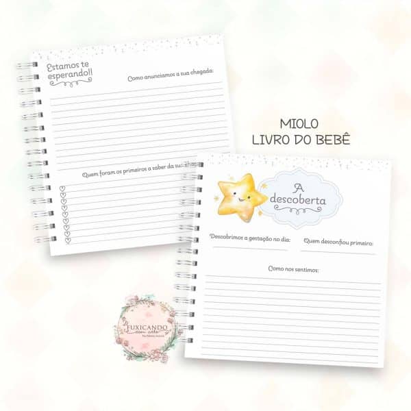 Combo Caderneta e Livro - Estrelinha Menino - Coleção 2025 - Imagem 8