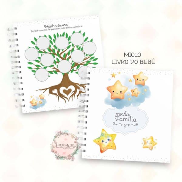 Combo Caderneta e Livro - Estrelinha Menino - Coleção 2025 - Imagem 6