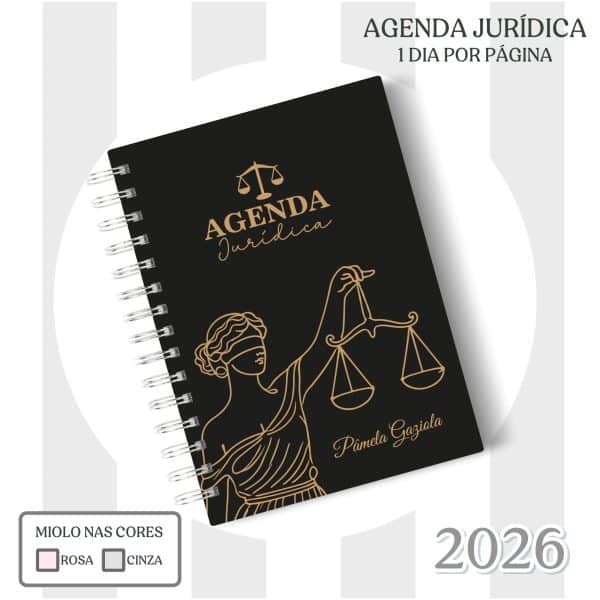 Agenda Jurídica 2026 - Capa 03 - Imagem 1