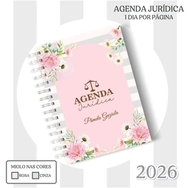 Agenda Jurídica 2026 - Capa 06 - Imagem 1