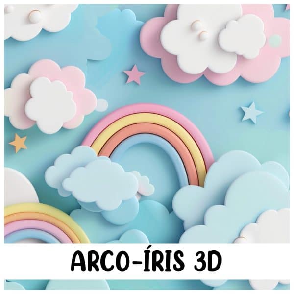 Frasqueira - Arco-Íris 3d - Imagem 7