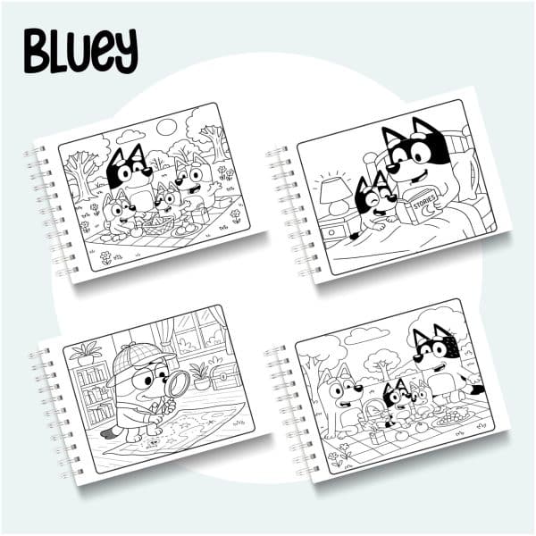 Livro de Colorir Bluey - Imagem 2