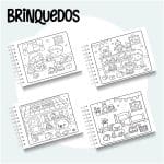 Livro de Colorir Brinquedos - Imagem 2