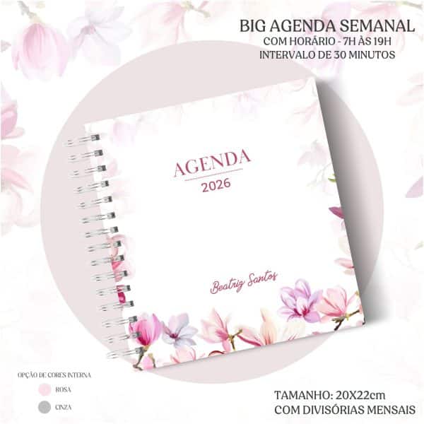 Big Agenda de Horários 2026 - Capa 06 - Imagem 1