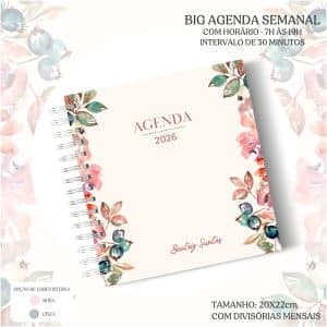 Big Agenda de Horários 2026 - Capa 09