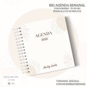 Big Agenda de Horários 2026 - Capa 10