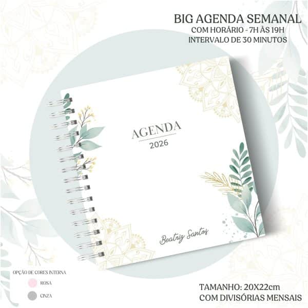 Big Agenda de Horários 2026 - Capa 12 - Imagem 1
