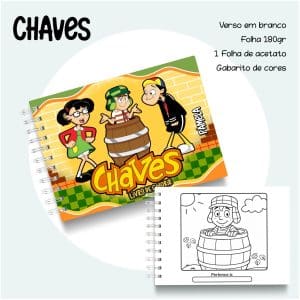 Livro de Colorir Chaves