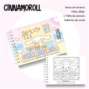 Livro de Colorir Cinnamoroll