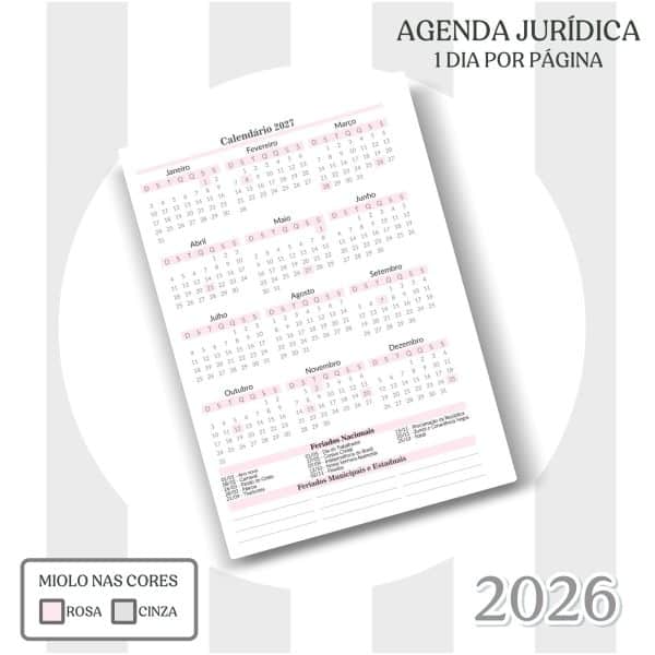 Agenda Jurídica 2026 - Capa 02 - Imagem 11