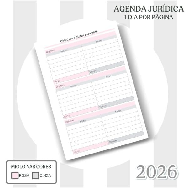 Agenda Jurídica 2026 - Capa 02 - Imagem 8