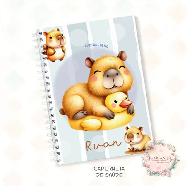 Kit Maternidade - Capivara Menino - Mod 02 - Coleção 2025 - Imagem 2