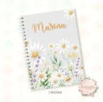 Caderno - Floral Margaridas - Coleção 2025