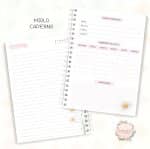 Caderno - Floral Margaridas - Coleção 2025 - Imagem 2
