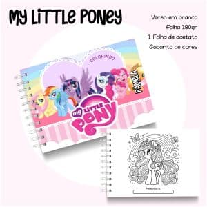 Livro de Colorir My Little Poney