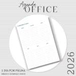 Agenda Office Diária 2026 - Capas do Mostruários - Imagem 5