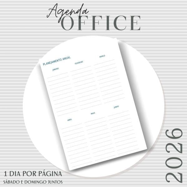 Agenda Office Diária 2026 - Capas do Mostruários - Imagem 5