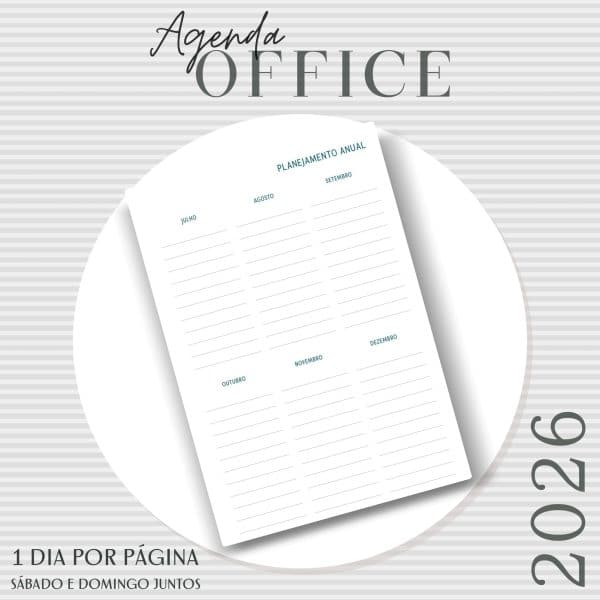 Agenda Office Diária 2026 - Capas do Mostruários - Imagem 6